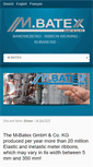 Mobile Screenshot of m-batex.com